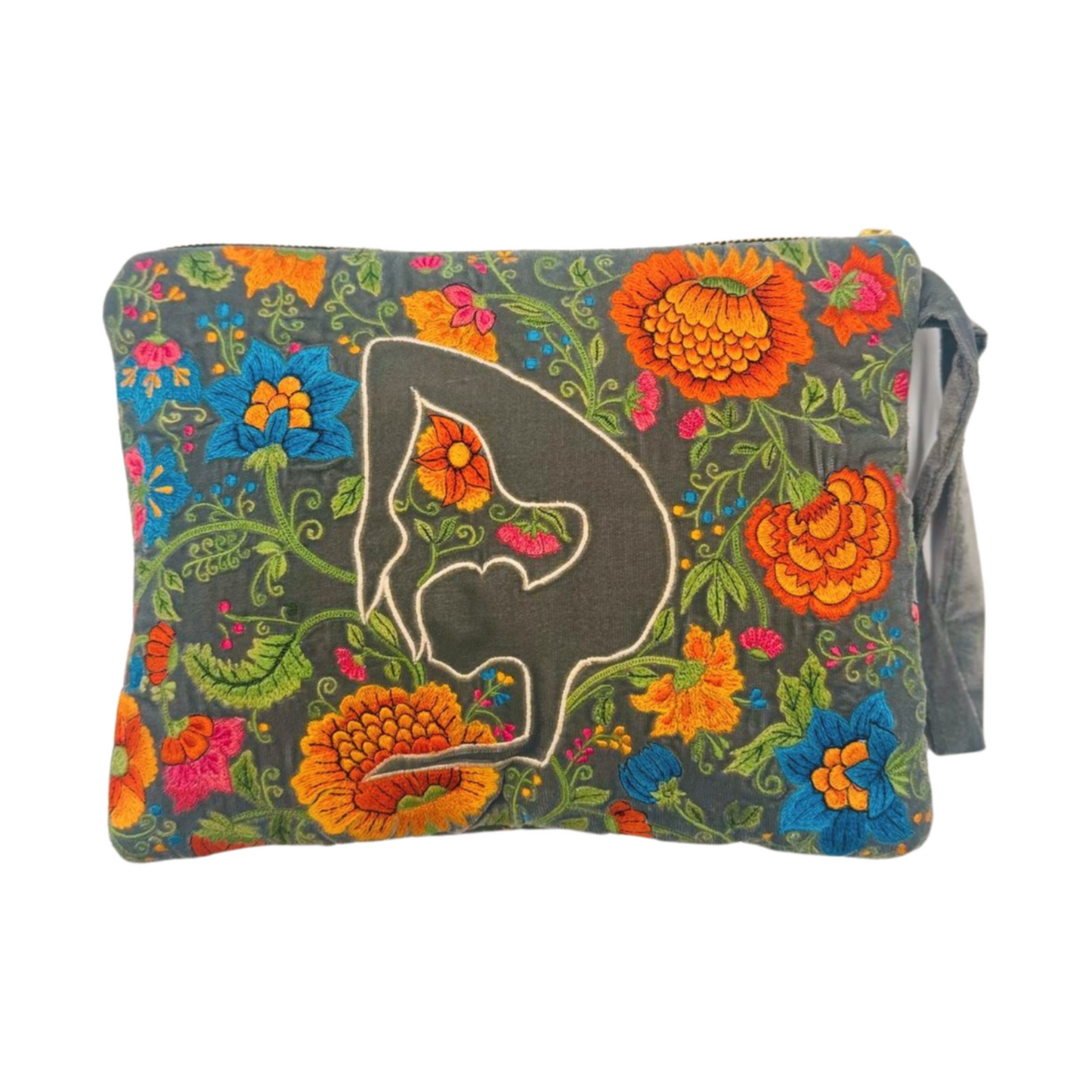 The Maya Everyday Pouch - Slate Grey