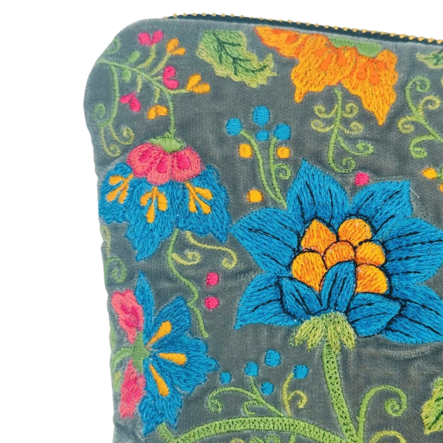 The Maya Everyday Pouch - Slate Grey