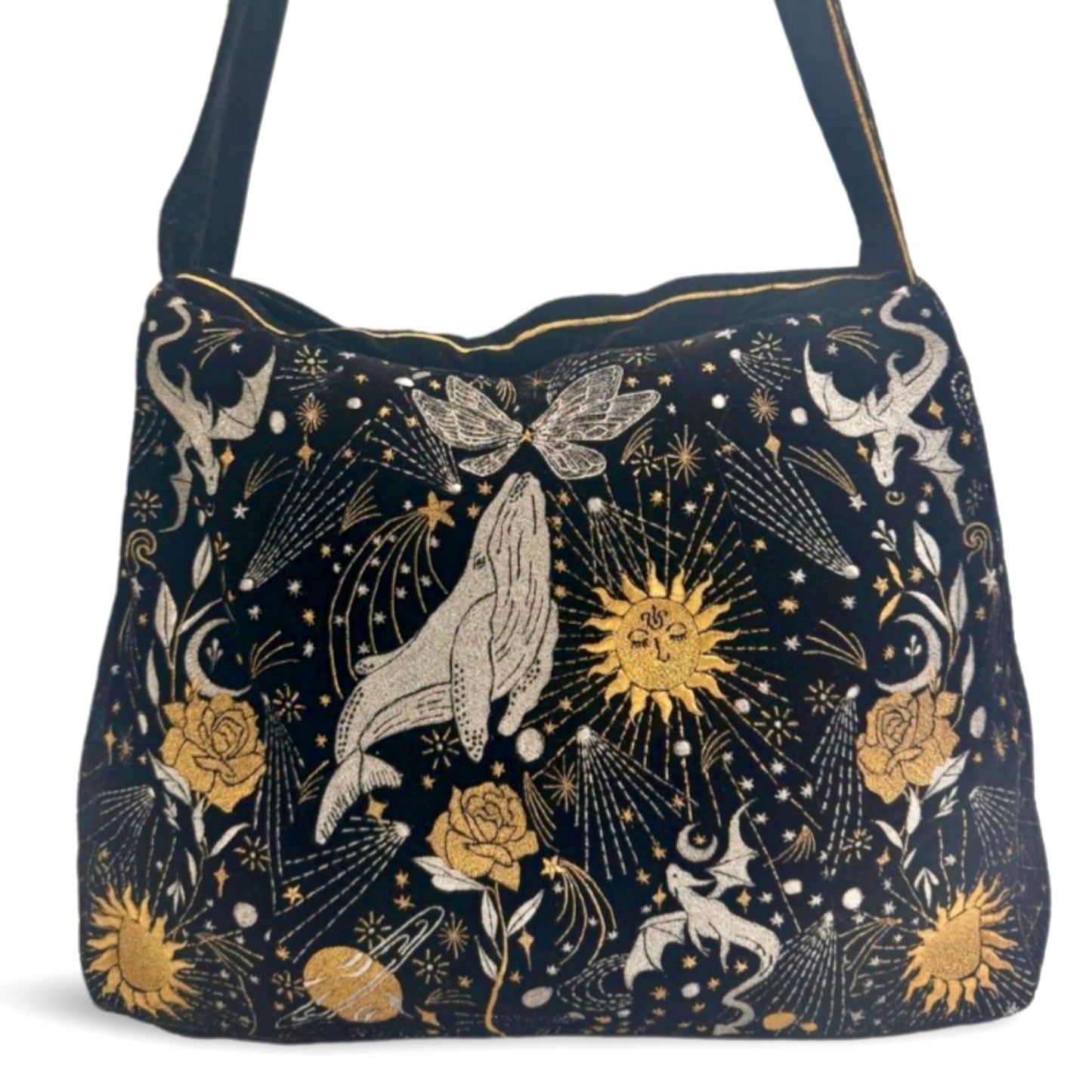 The Sitara Luxe Tote - Black