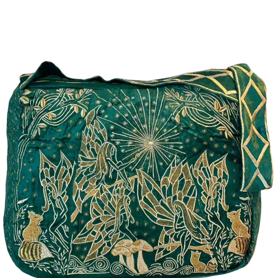 The Mystic Fall Tote Green