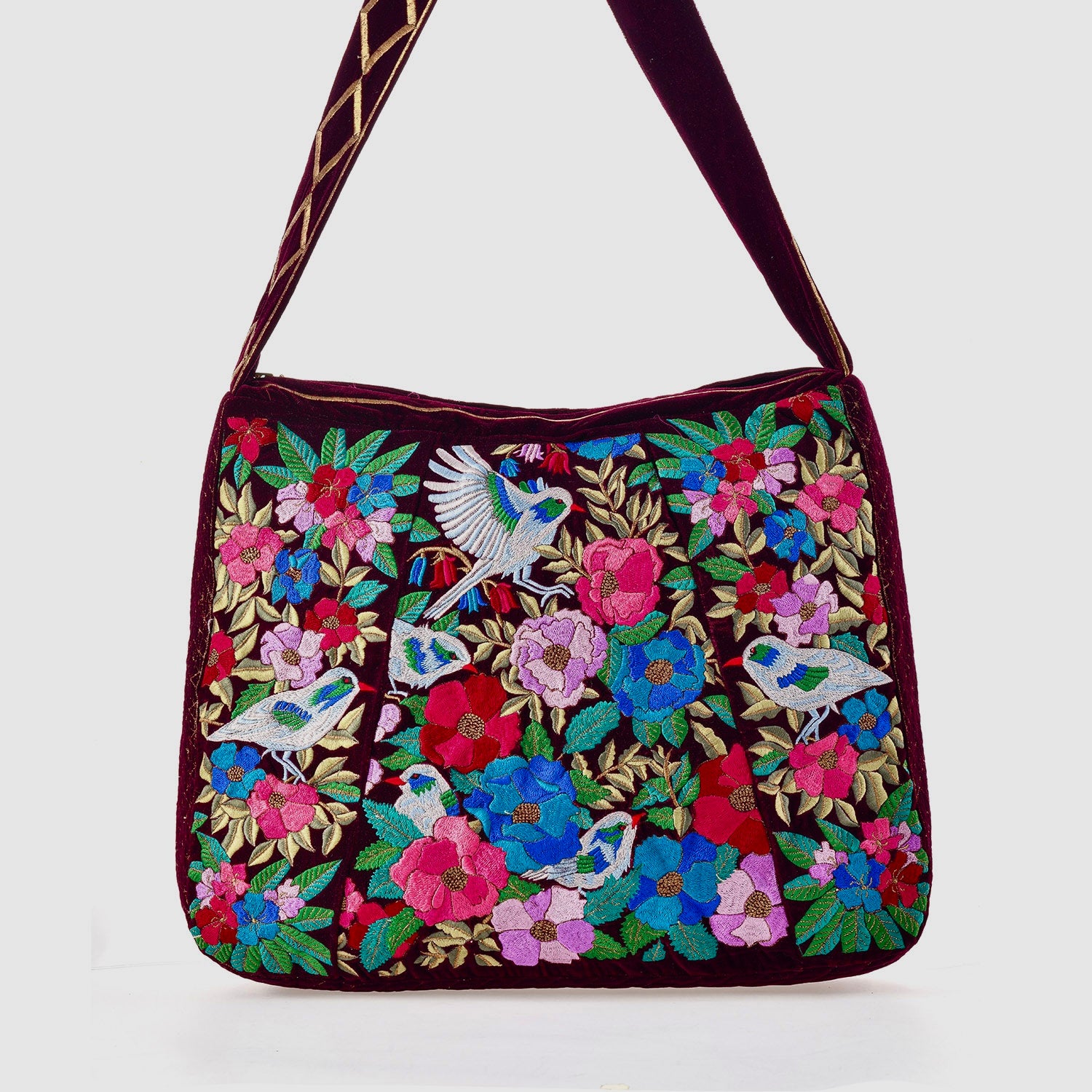 The Madison Luxe Tote Burgundy