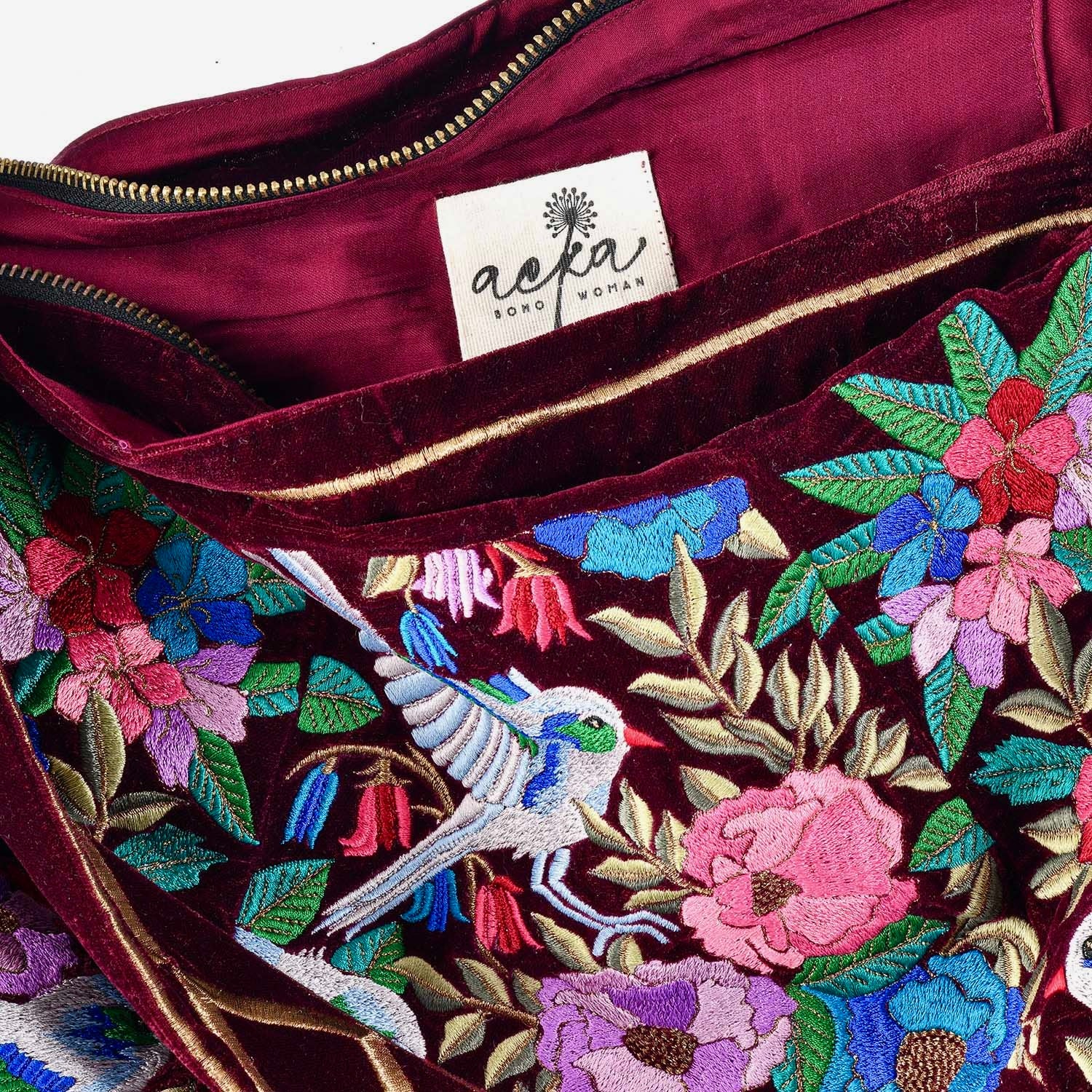 The Madison Luxe Tote Burgundy