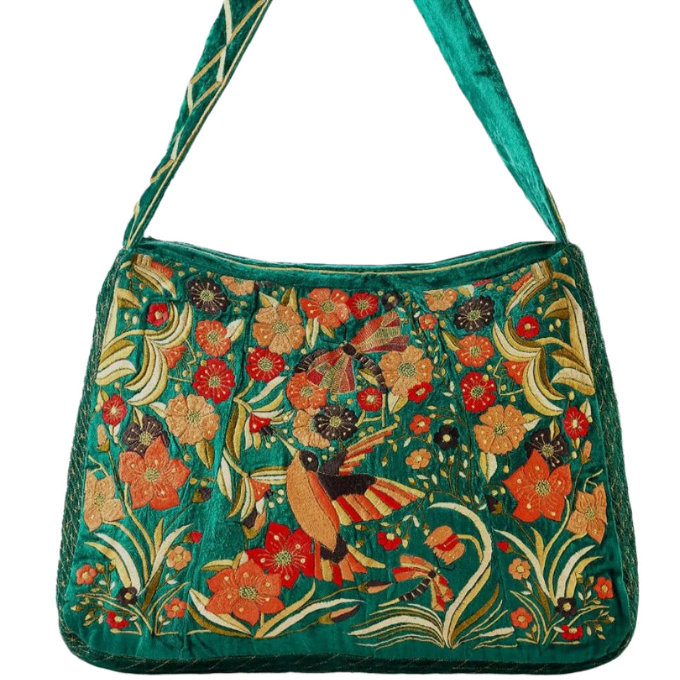 The Selena Luxe Tote Green