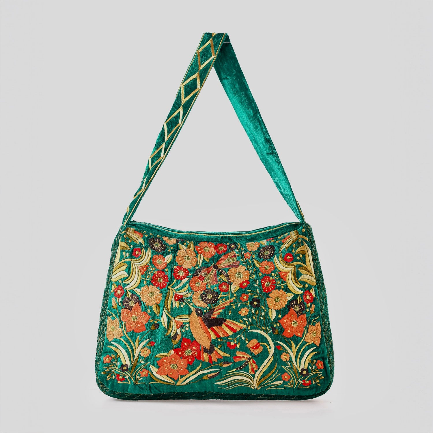 The Selena Luxe Tote Green