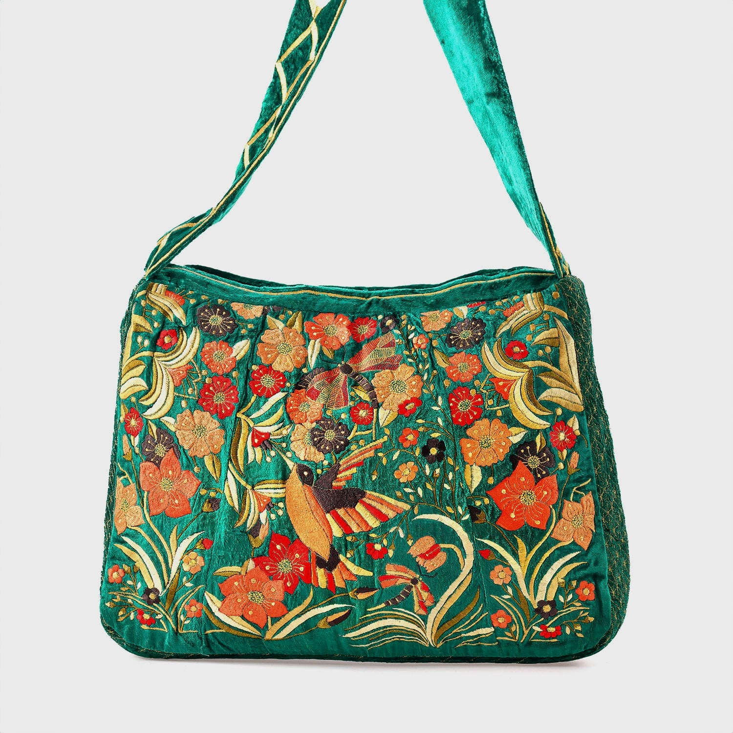 The Selena Luxe Tote Green