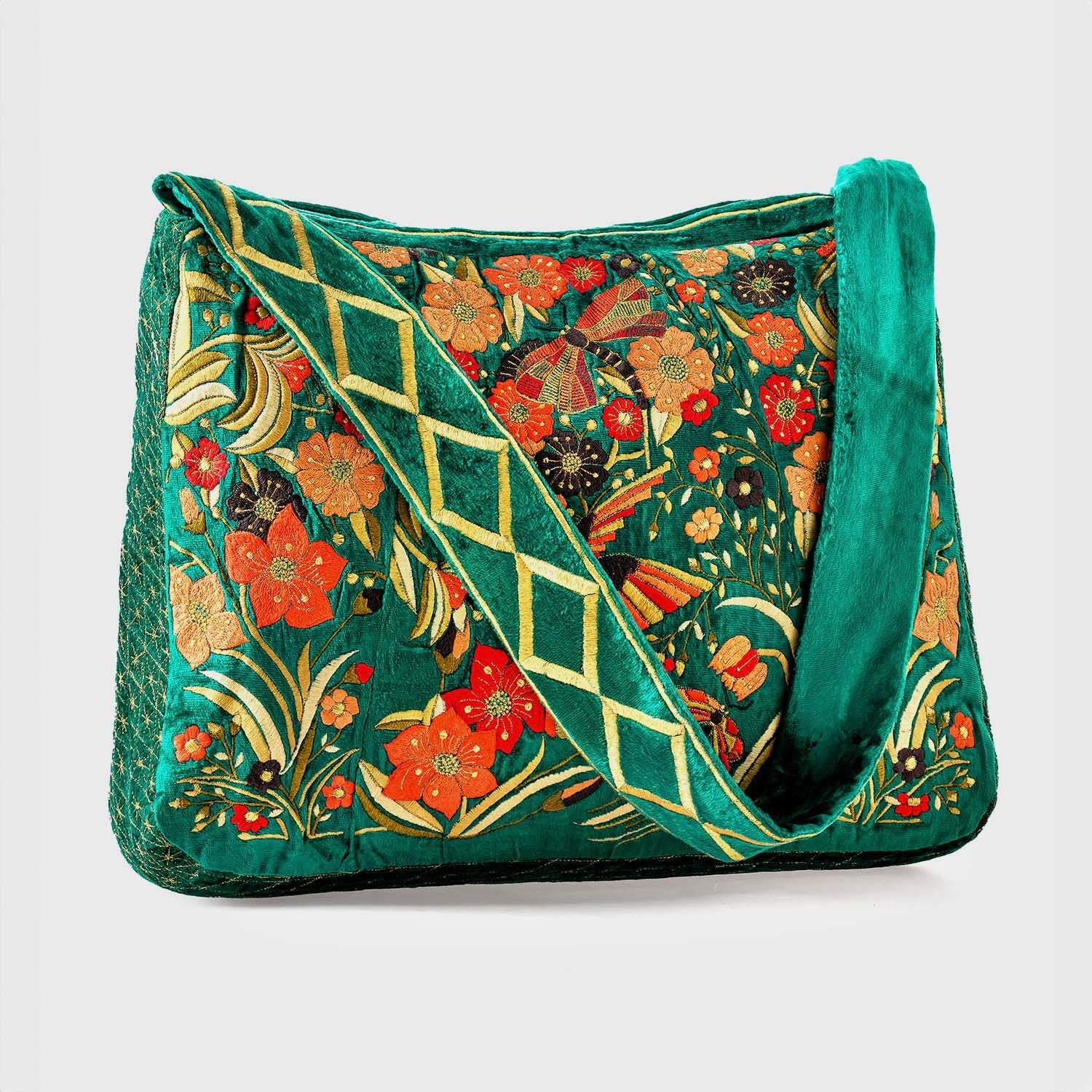 The Selena Luxe Tote Green