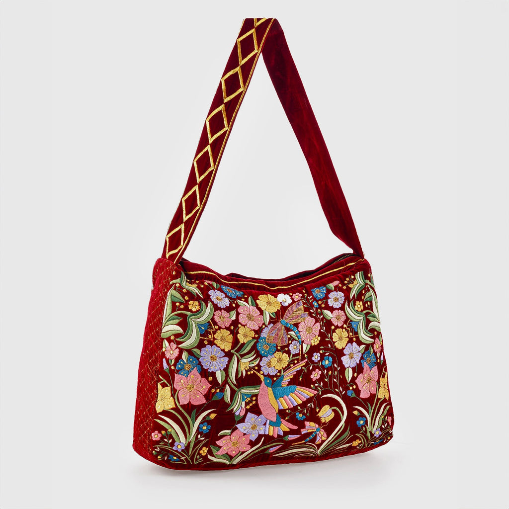 The Selena Luxe Tote Red