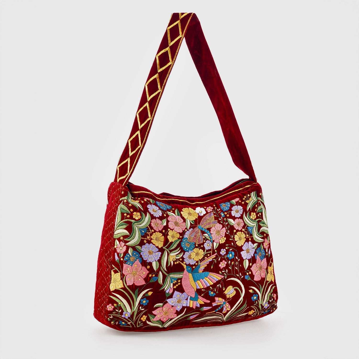 The Selena Luxe Tote Red