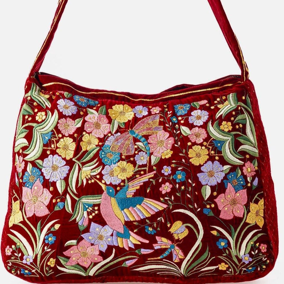 The Selena Luxe Tote Red