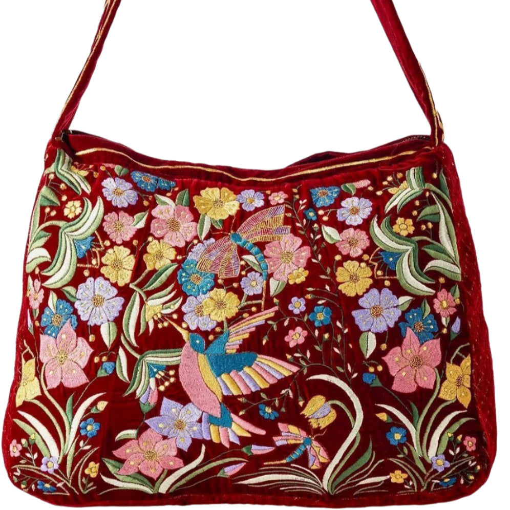 The Selena Luxe Tote Red