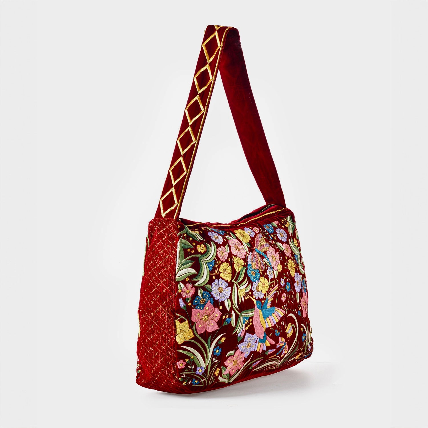 The Selena Luxe Tote Red