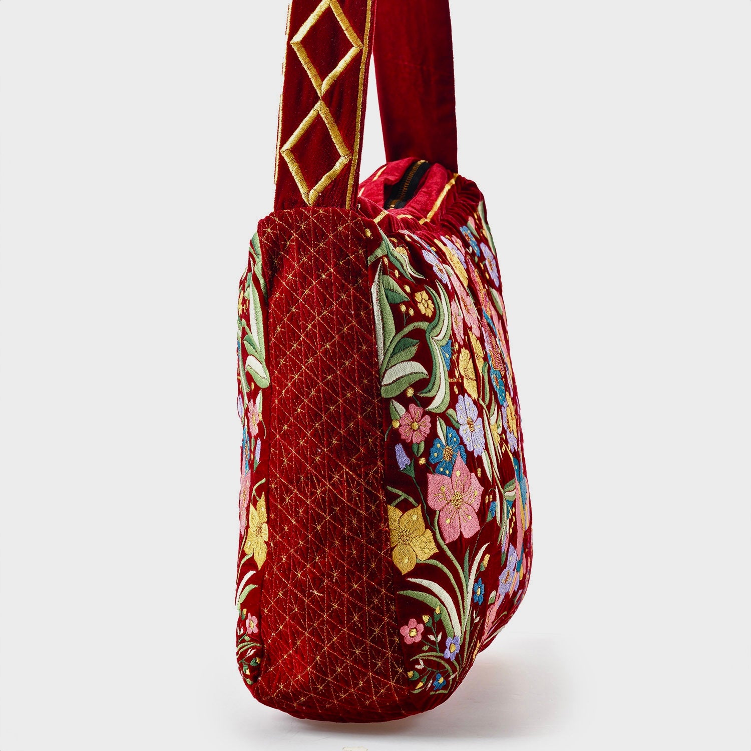 The Selena Luxe Tote Red