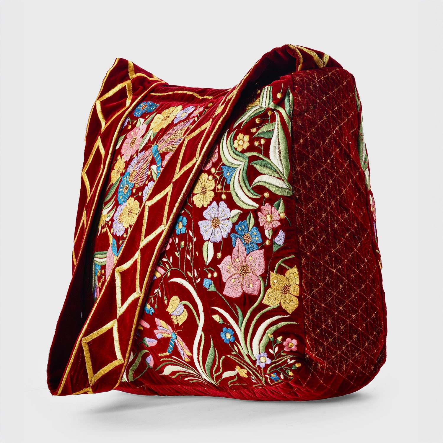 The Selena Luxe Tote Red