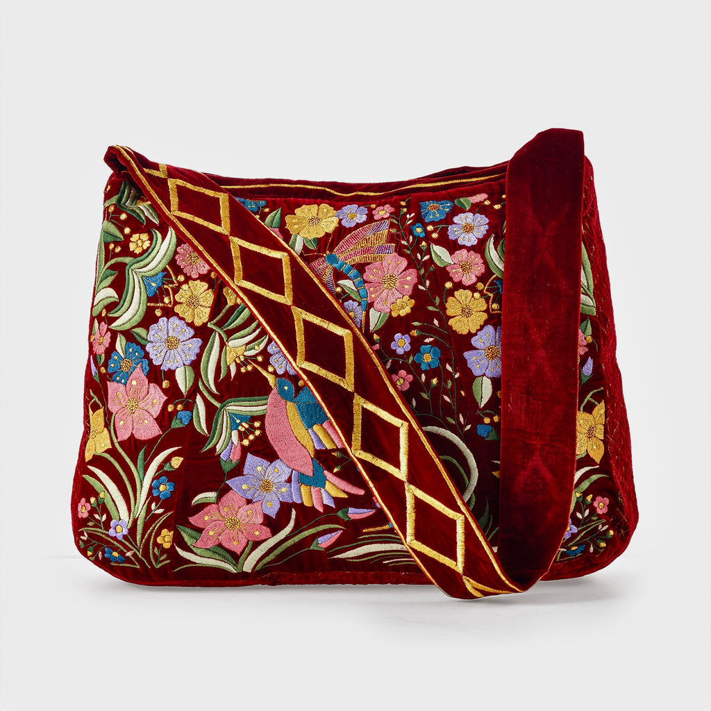 The Selena Luxe Tote Red