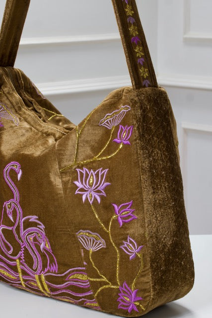 The Serena Tote Brown