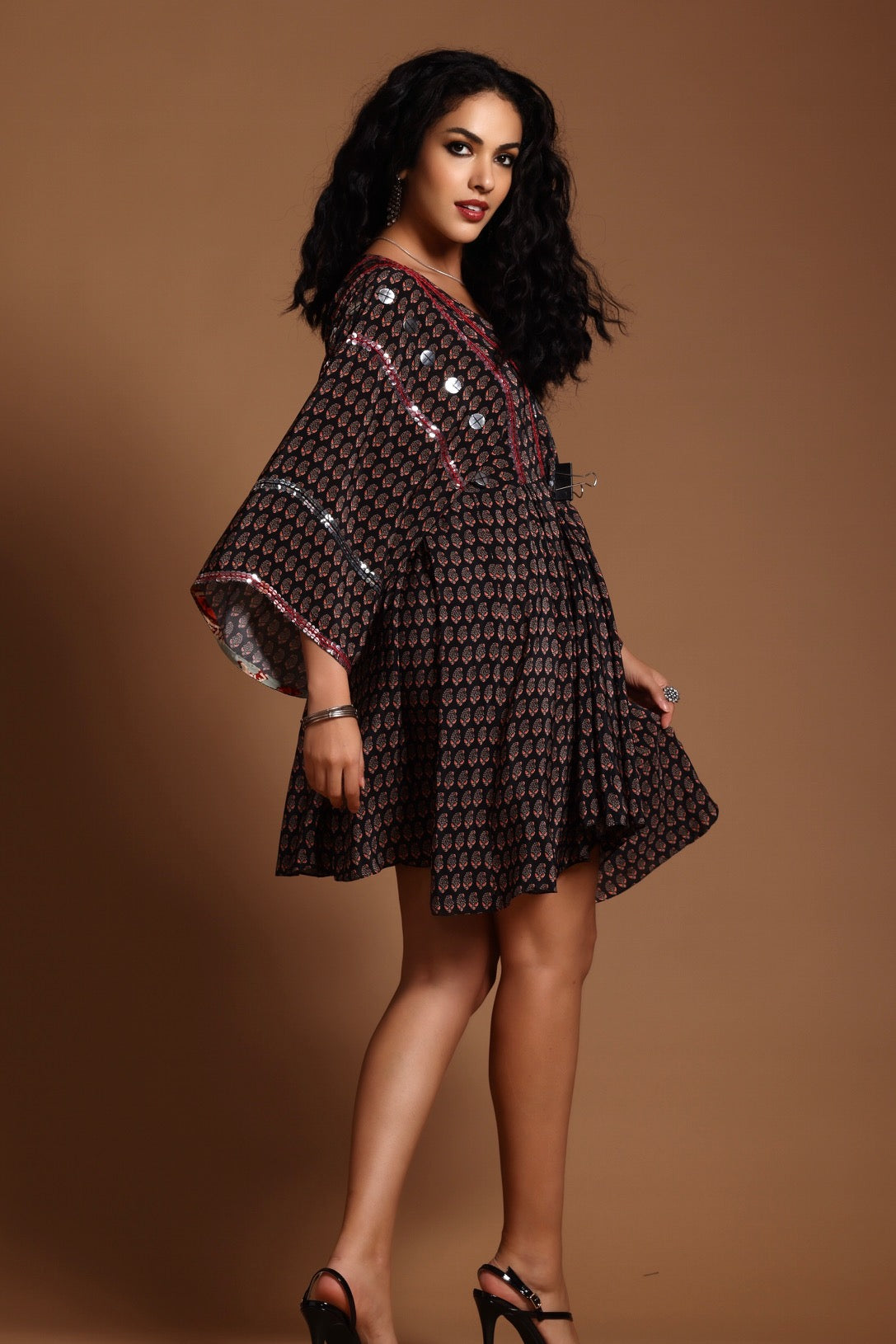 The Nori Short Dress Black