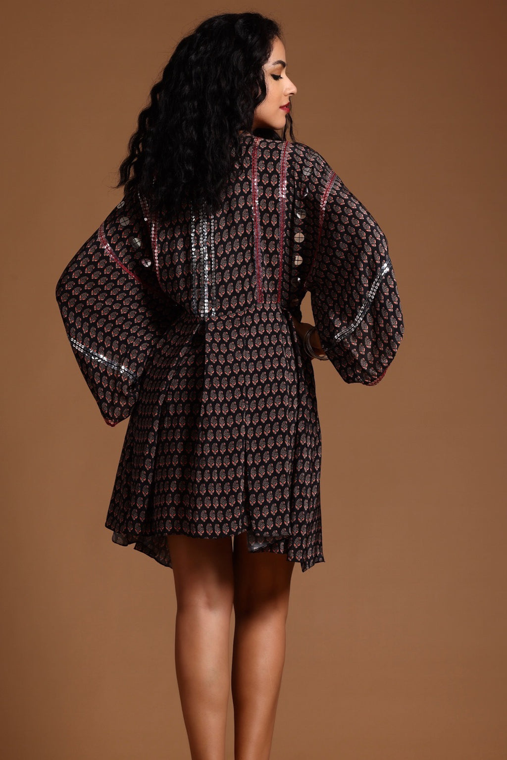 The Nori Short Dress Black