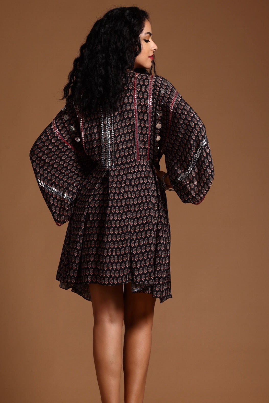 The Nori Short Dress Black