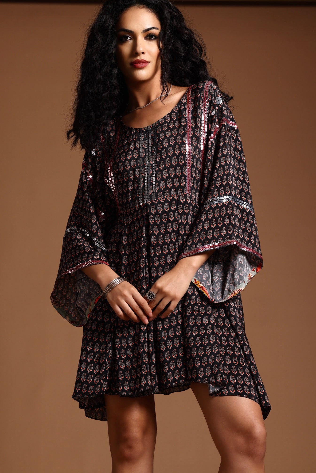 The Nori Short Dress Black