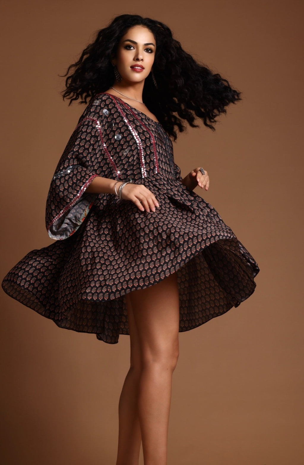 The Nori Short Dress Black