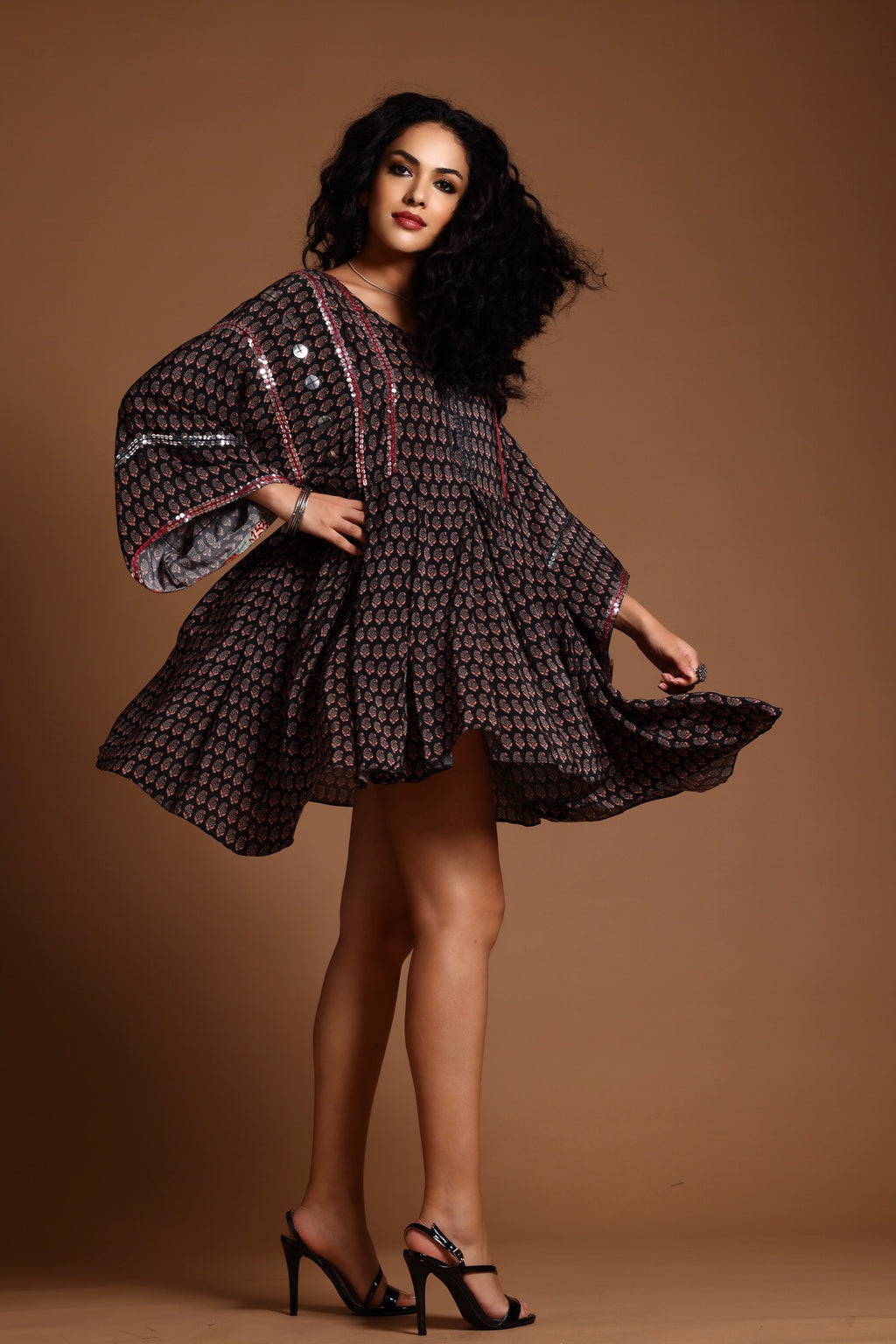 The Nori Short Dress Black