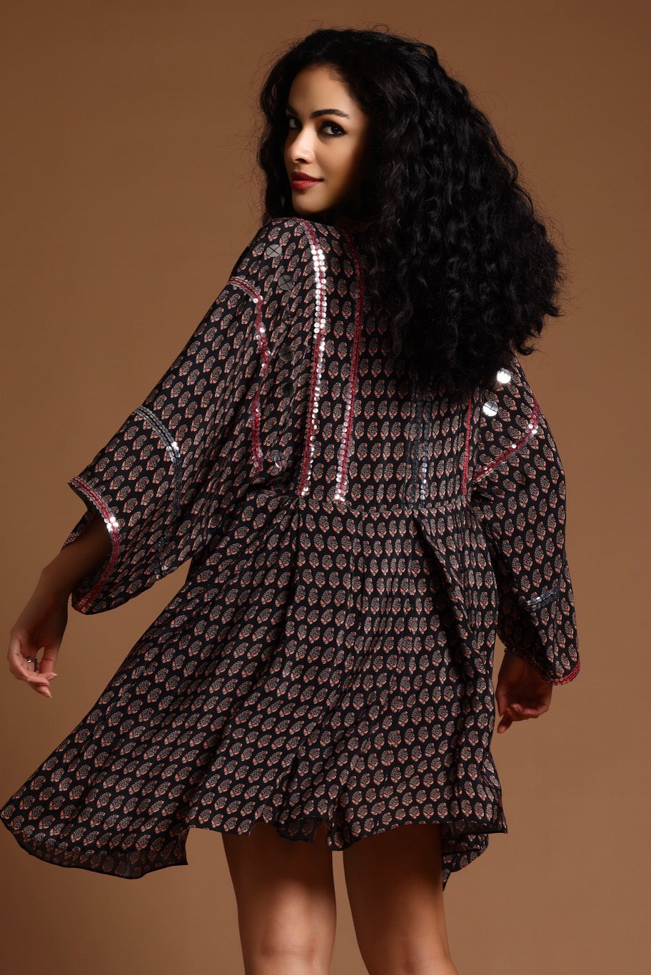 The Nori Short Dress Black