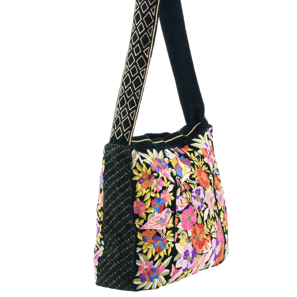 The Madison Luxe Tote Green