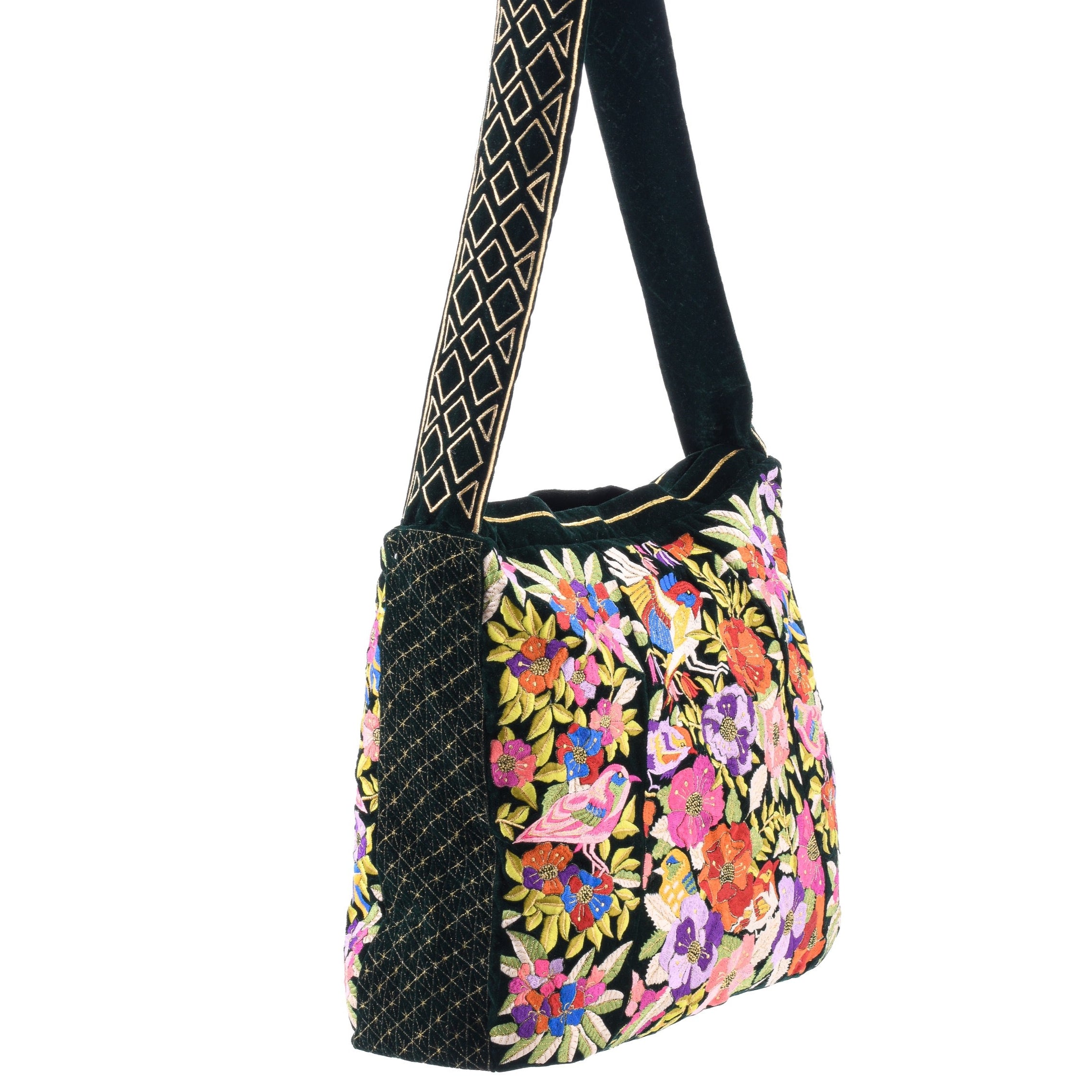 The Madison Luxe Tote Green