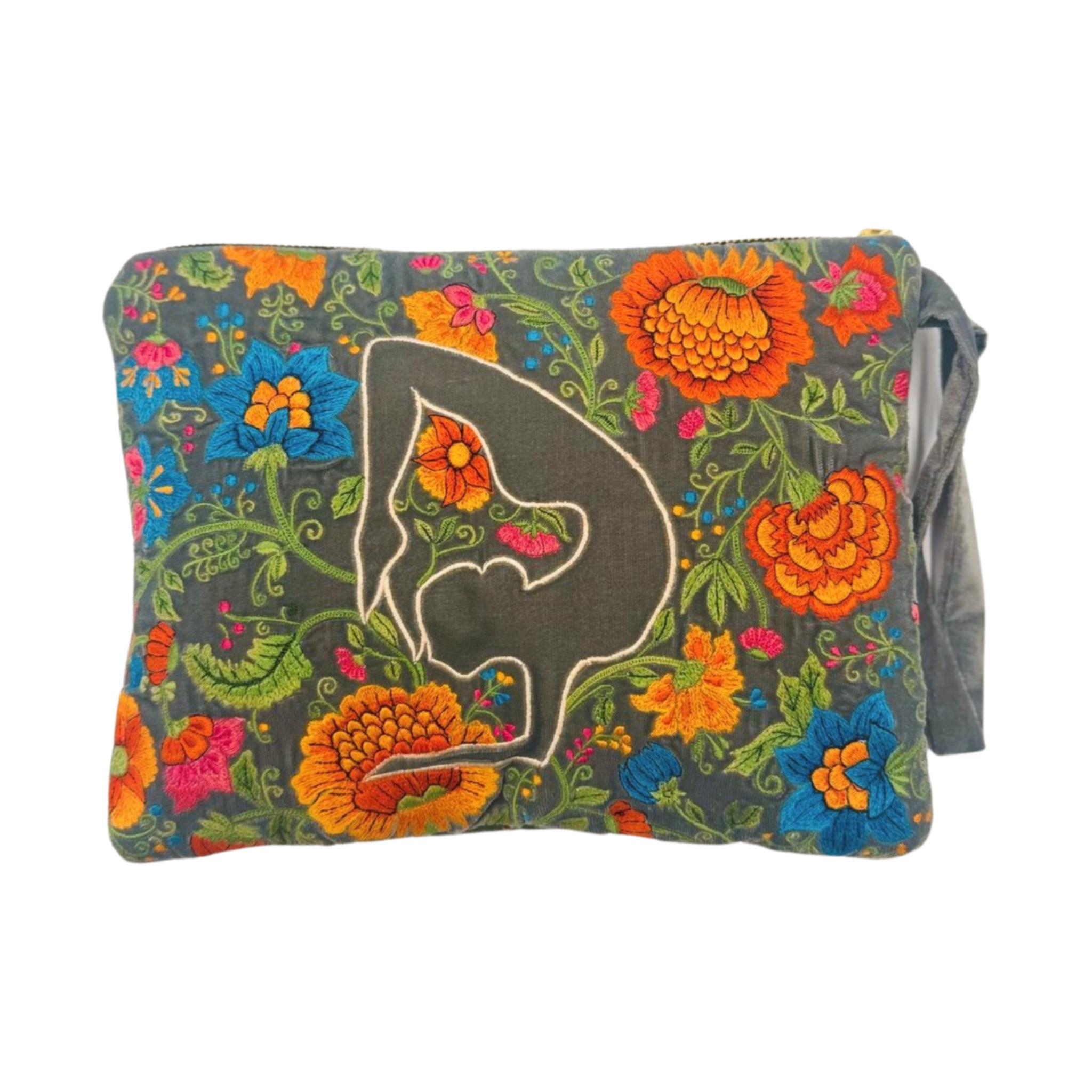 The Maya Everyday Pouch - Slate Grey