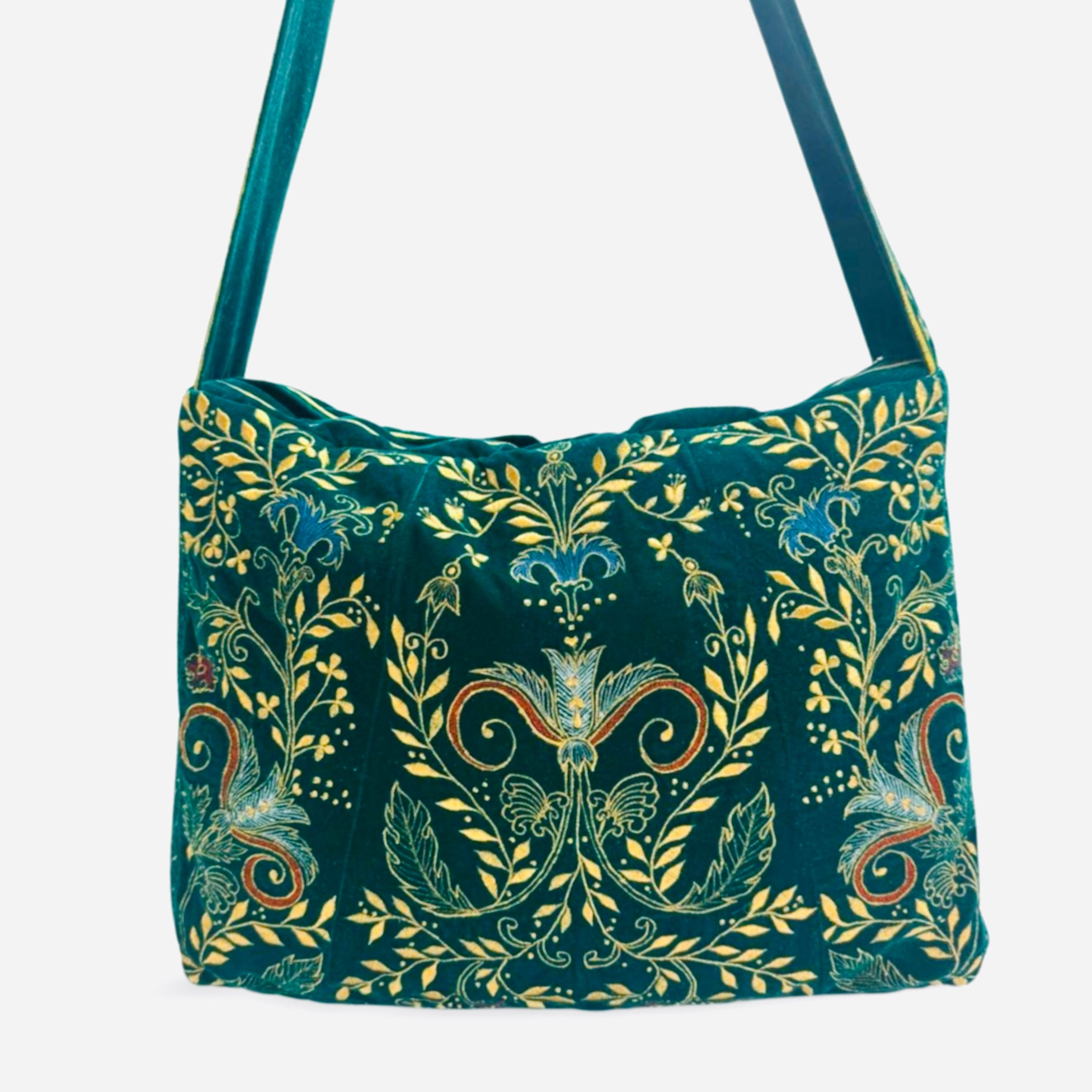 The Arabella Tote - Deep Green