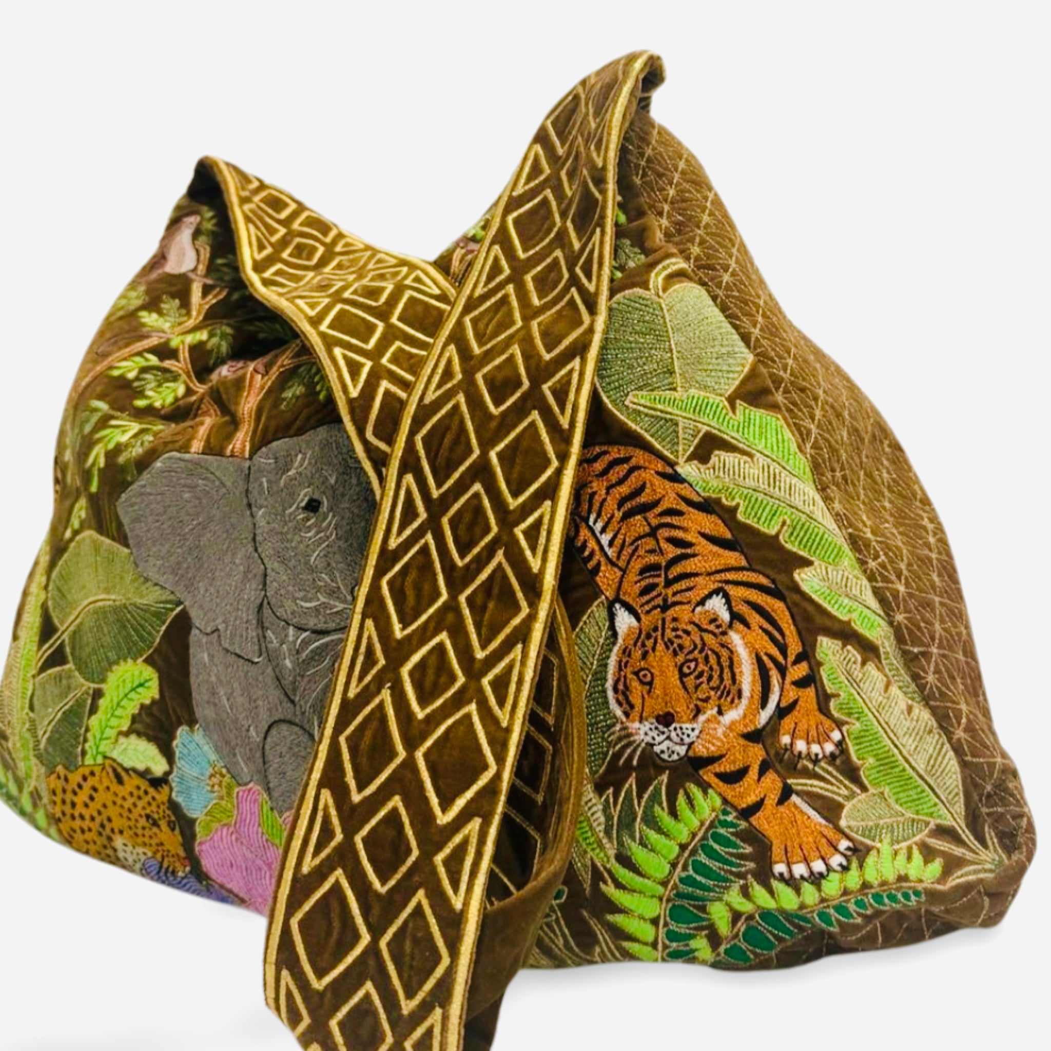 The Paloma Luxe Hobo Bag - Golden Brown