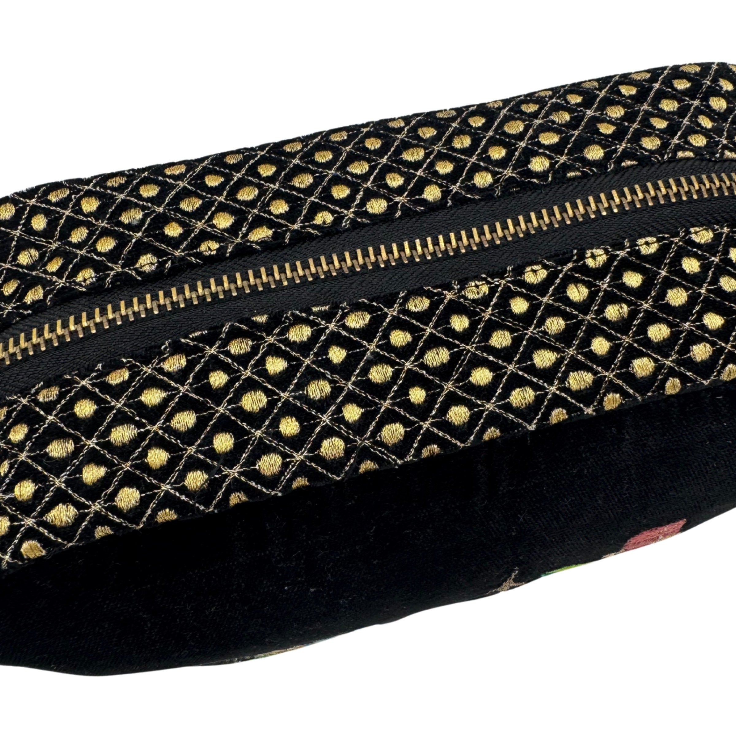 The Potions Luxe Pouch - Inky Black