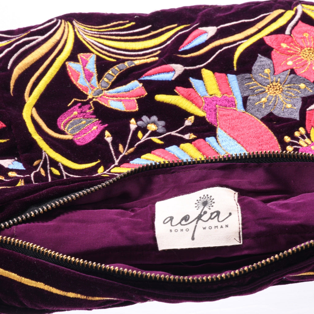 The Selena Luxe Tote Burgundy