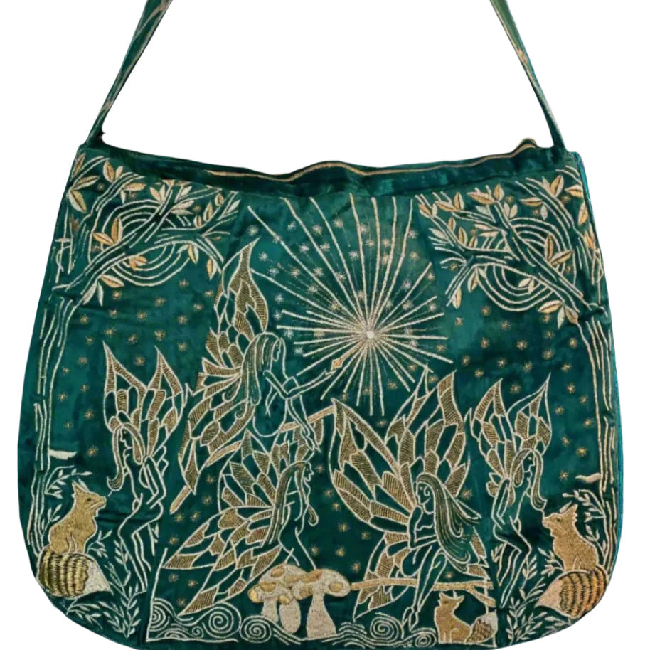 The Mystic Fall Tote Green