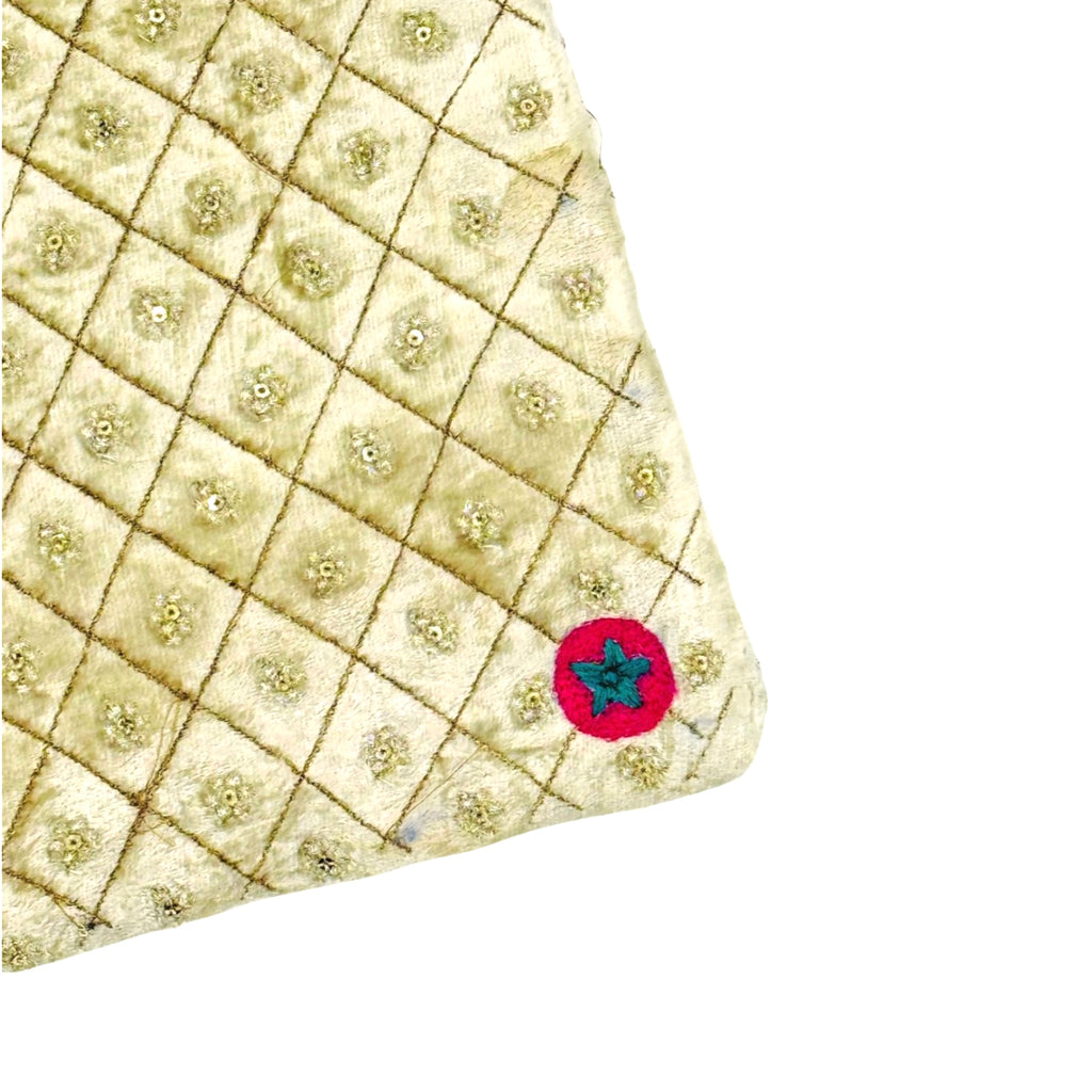 The Celeste Star Pouch - Sea Foam