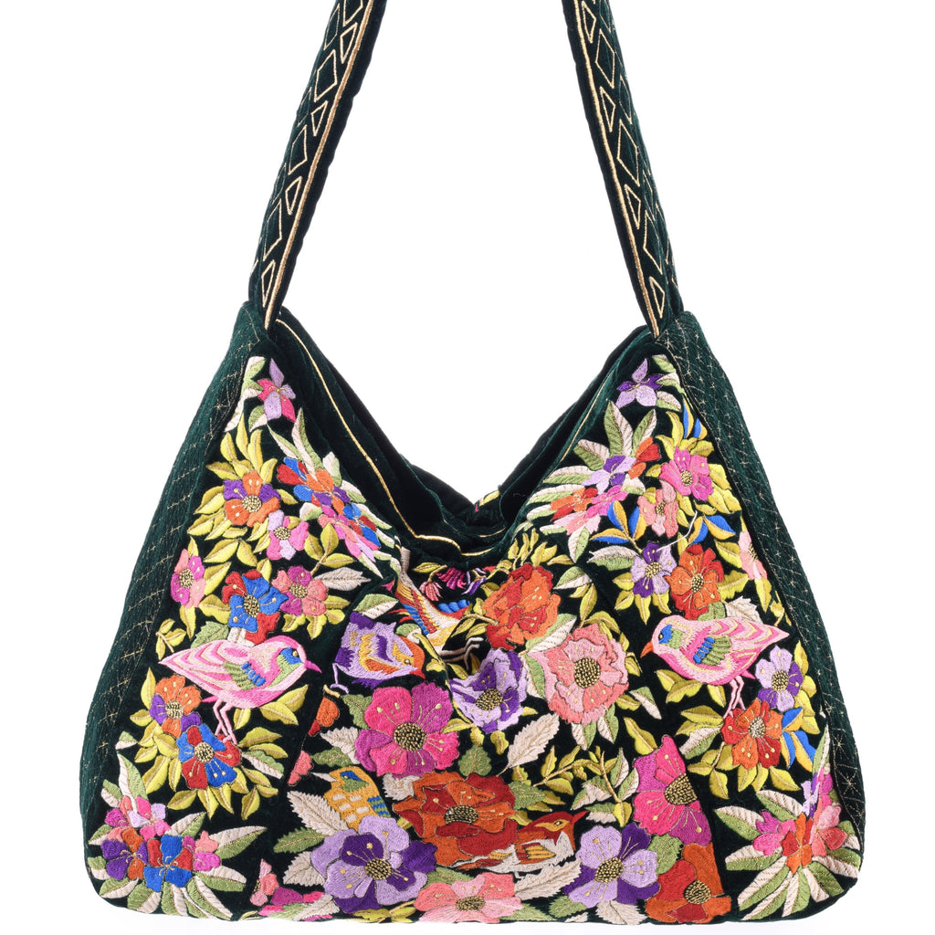 The Madison Luxe Tote Green