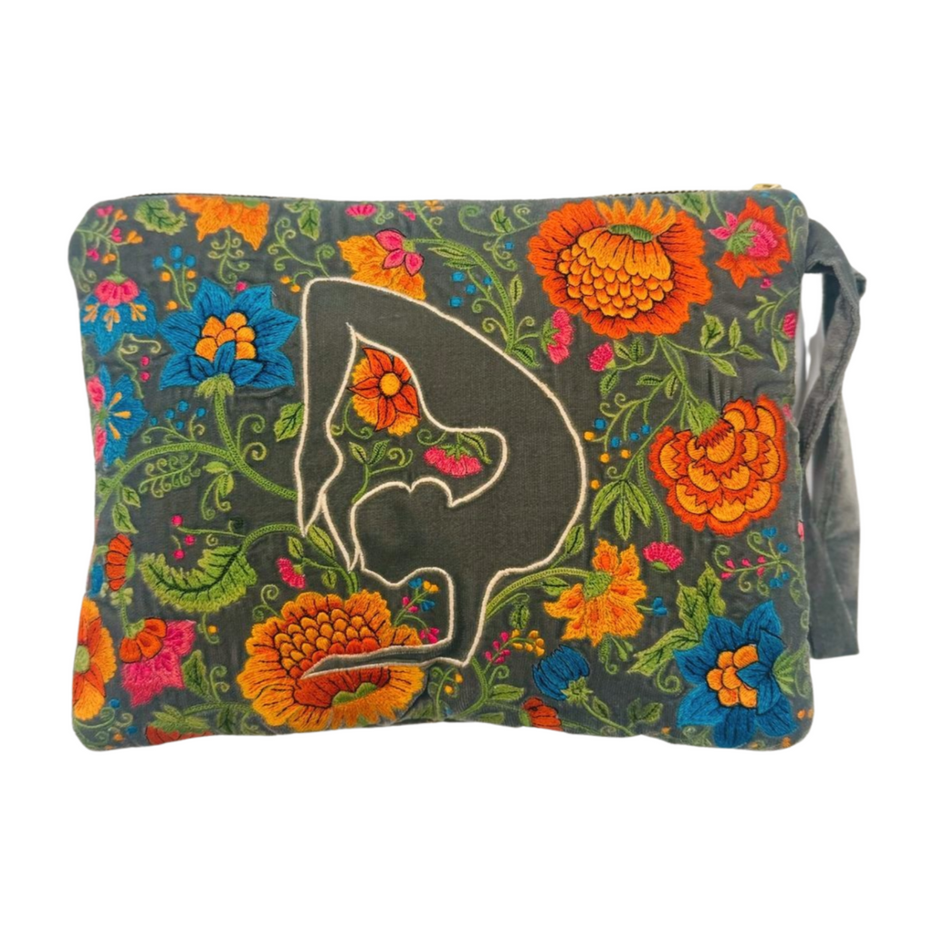 The Maya Everyday Pouch - Slate Grey