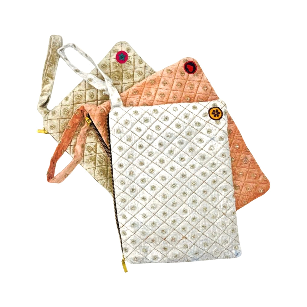 The Celeste Star Pouch - Sea Foam