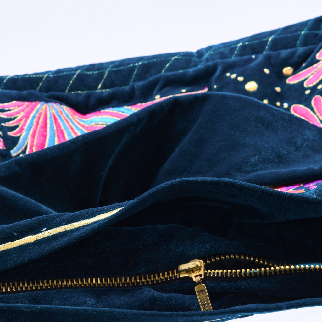 The Azores Luxe Tote Sea Green