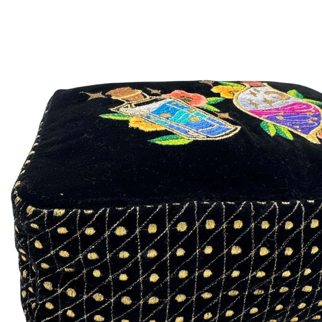 The Potions Luxe Pouch - Inky Black