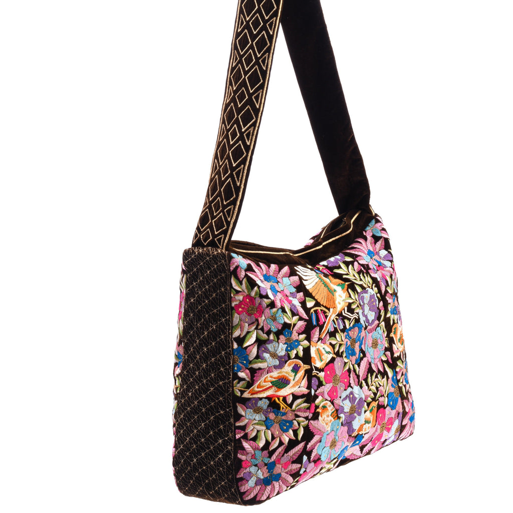 The Madison Luxe Tote Brown