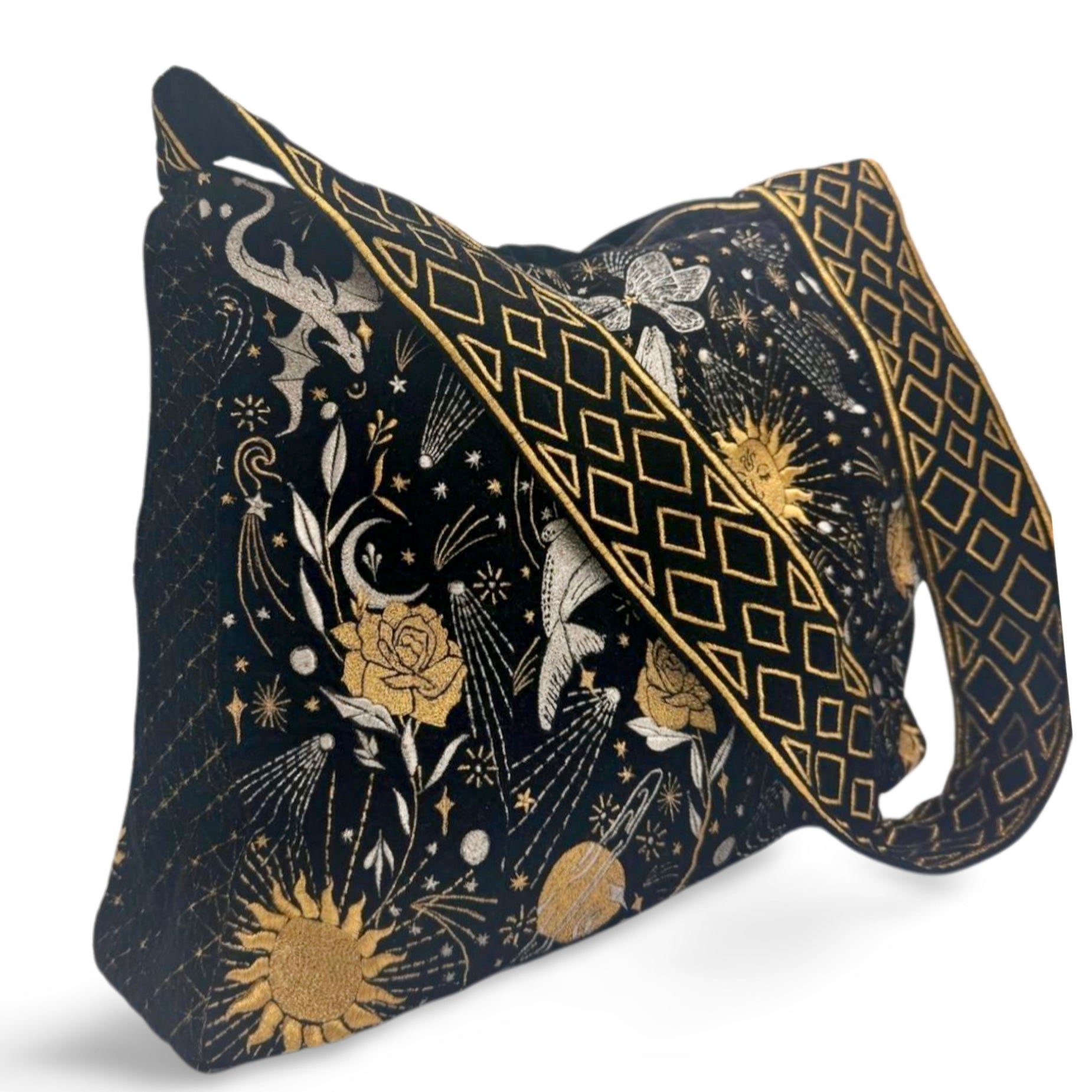 The Sitara Luxe Tote - Black