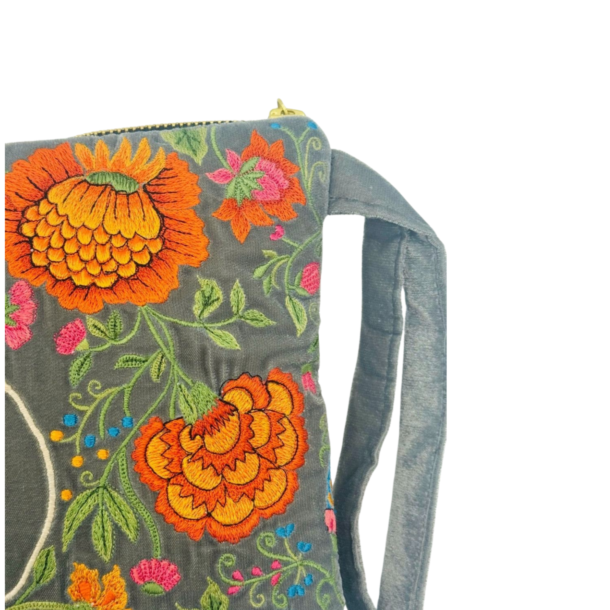 The Maya Everyday Pouch - Slate Grey