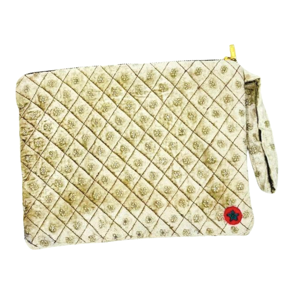 The Celeste Star Pouch - Sea Foam