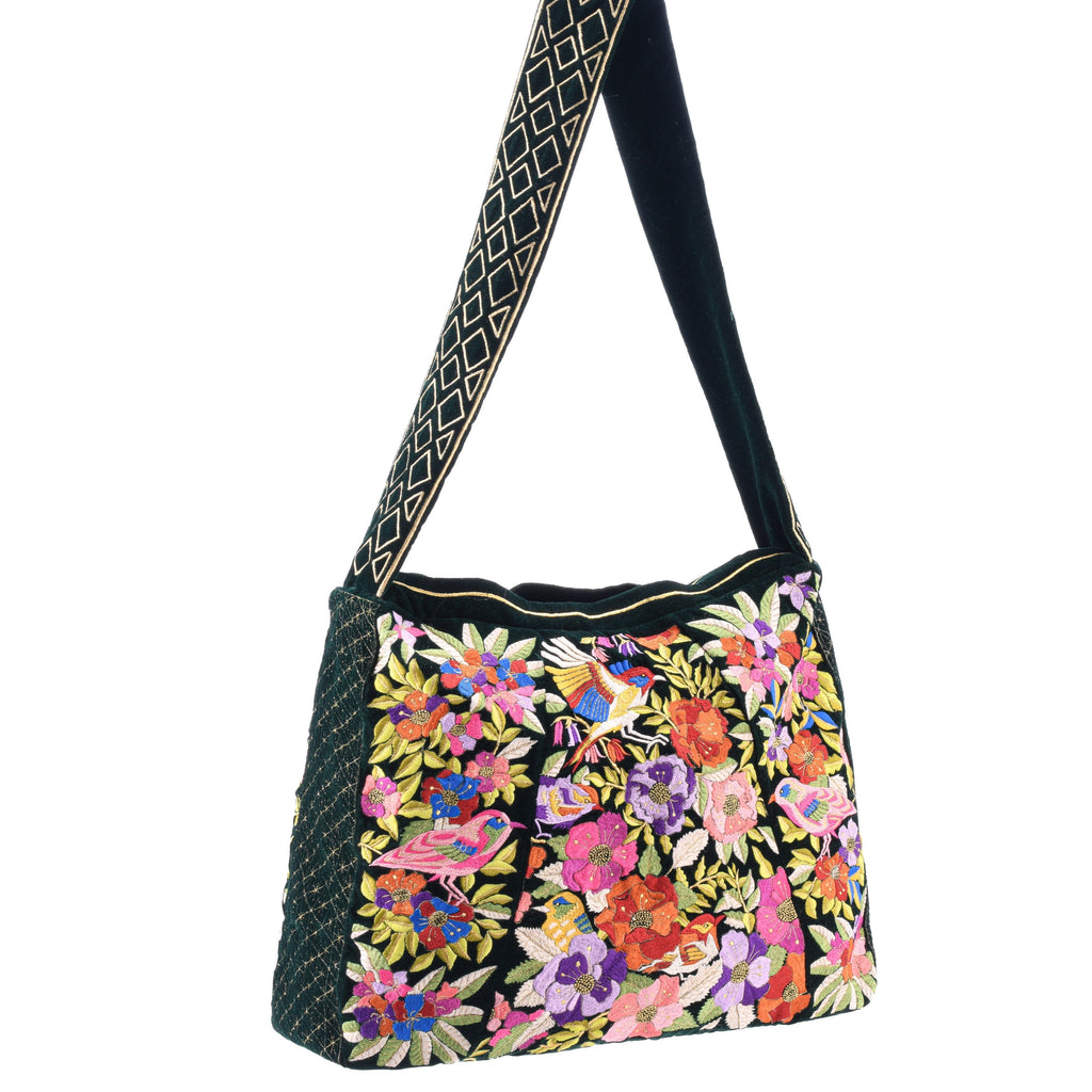 The Madison Luxe Tote Green