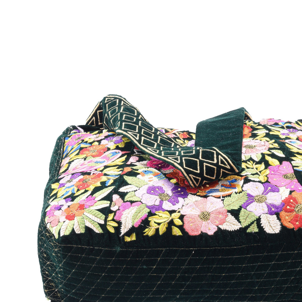 The Madison Luxe Tote Green