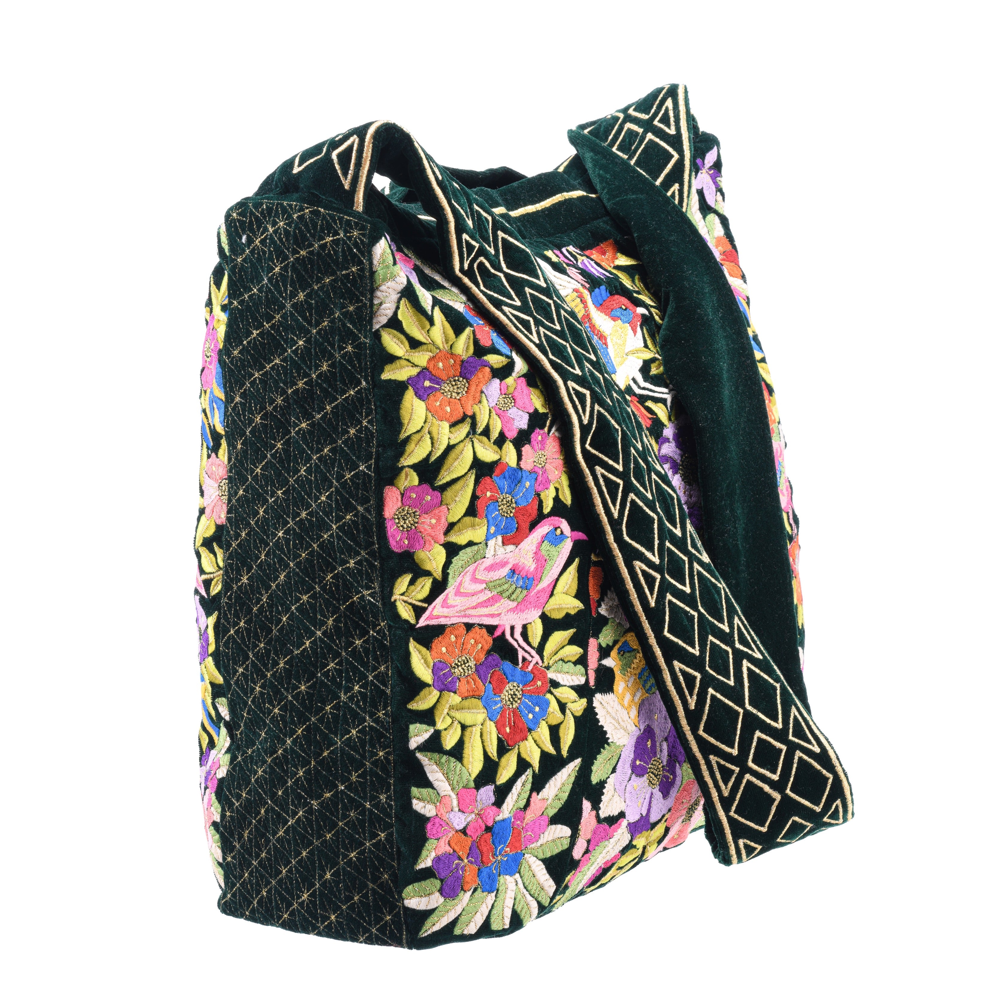 The Madison Luxe Tote Green