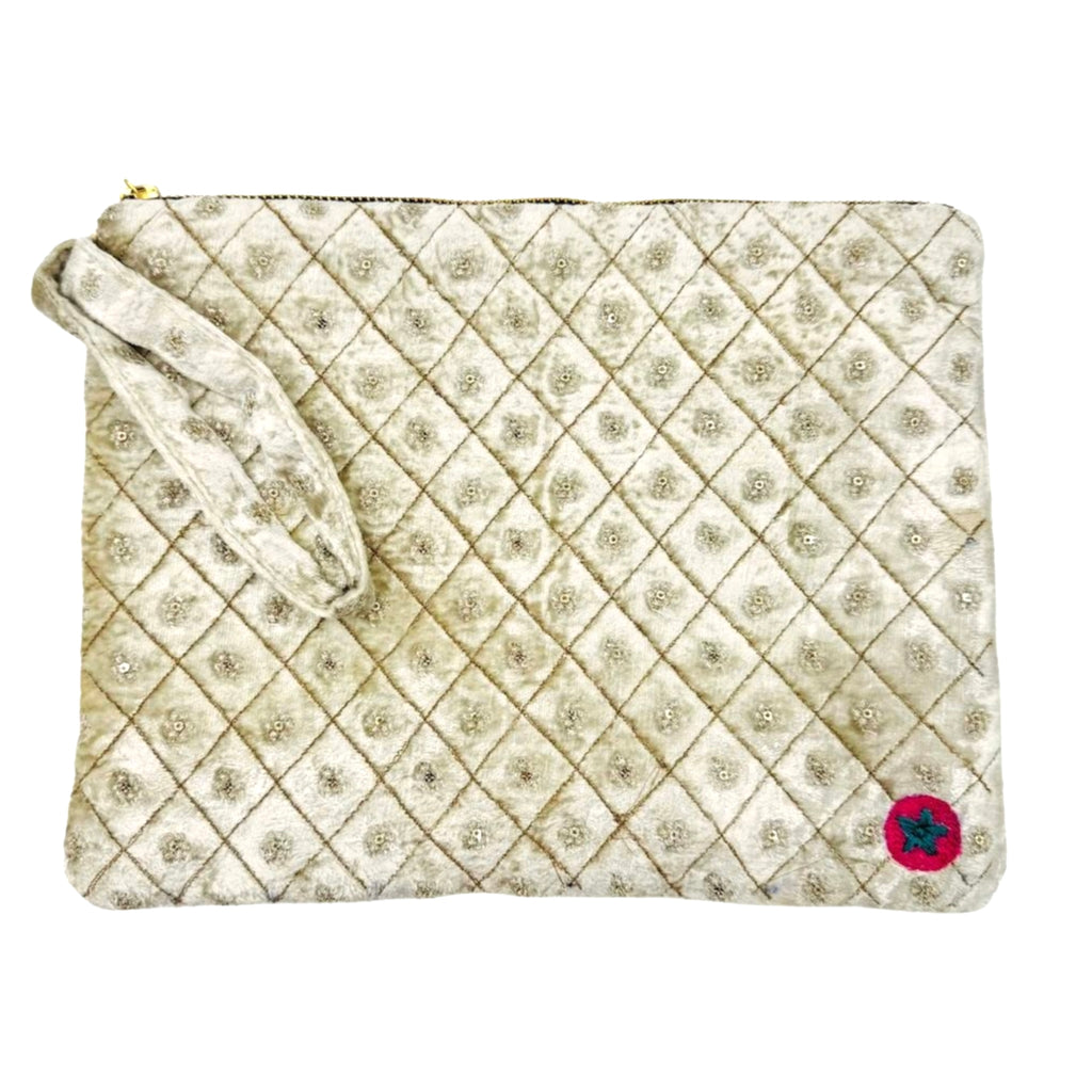 The Celeste Star Pouch - Sea Foam