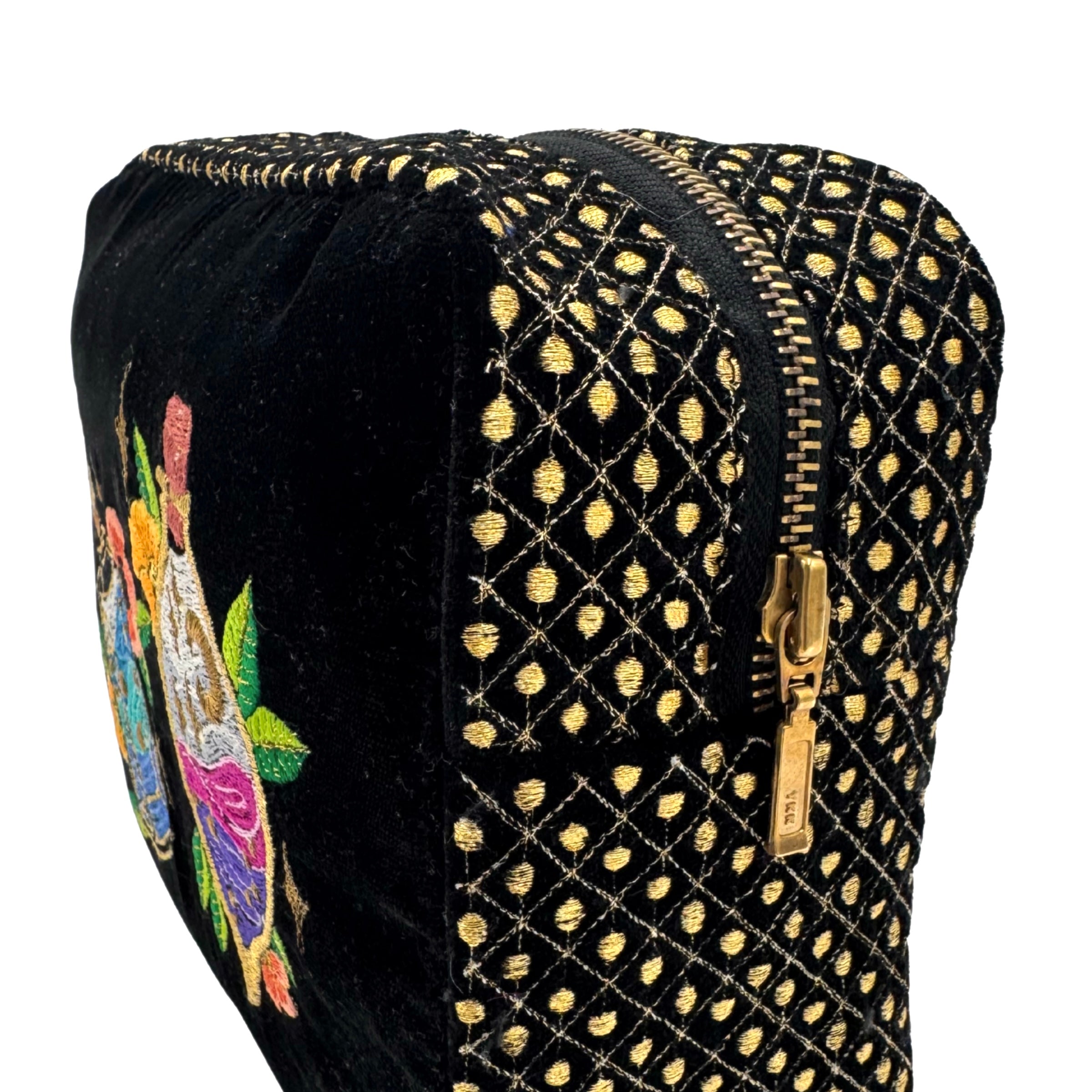 The Potions Luxe Pouch - Inky Black