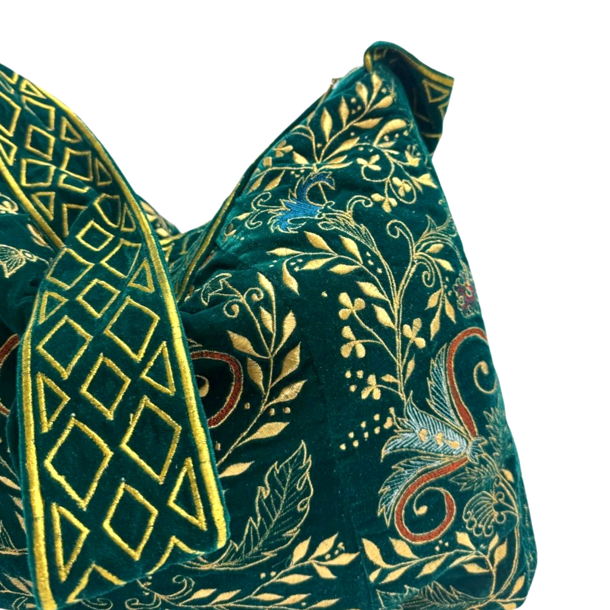 The Arabella Tote - Deep Green